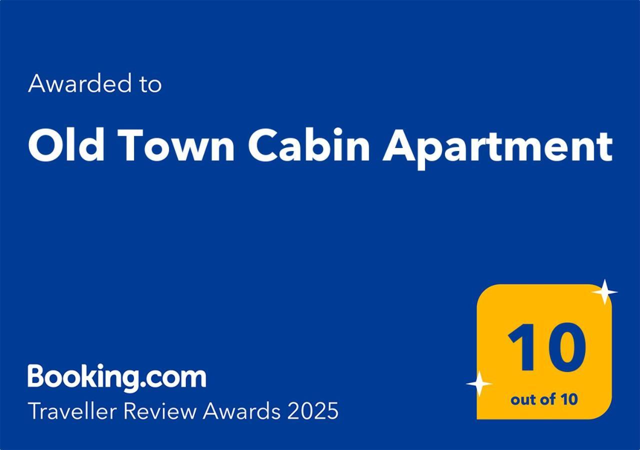 Old Town Cabin Apartment Zagreb Luaran gambar